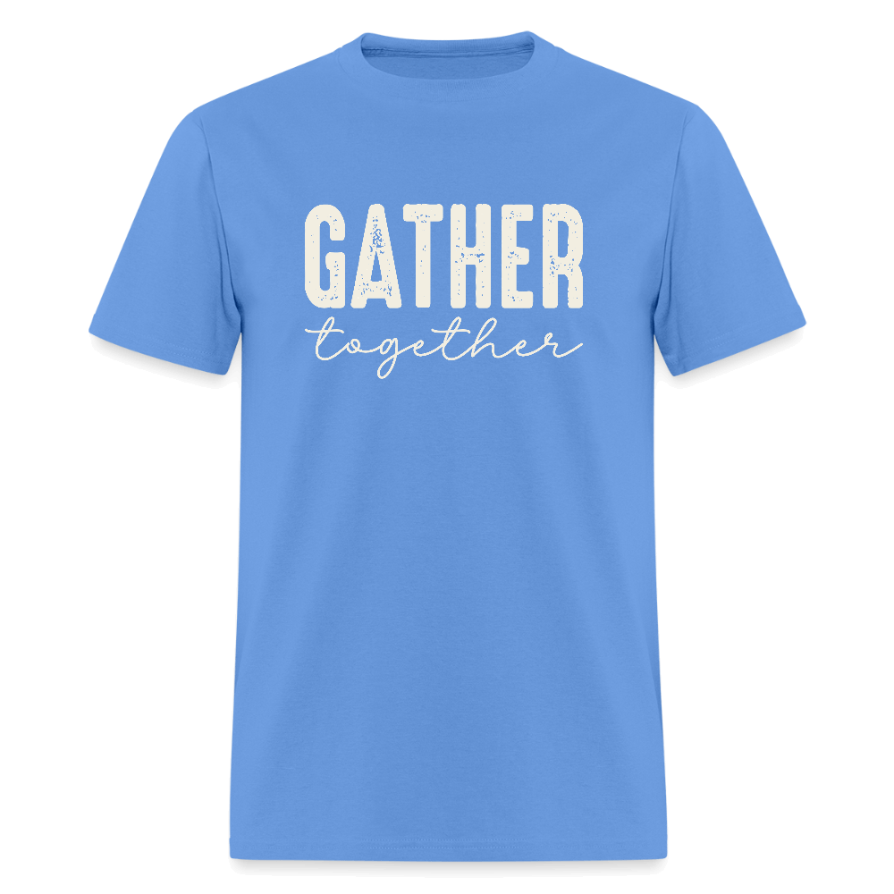 Gather Together (Thanksgiving) T-Shirt Color: carolina blue