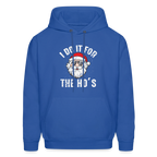 I Do It for the Ho's (Christmas) Funny Santa Hoodie