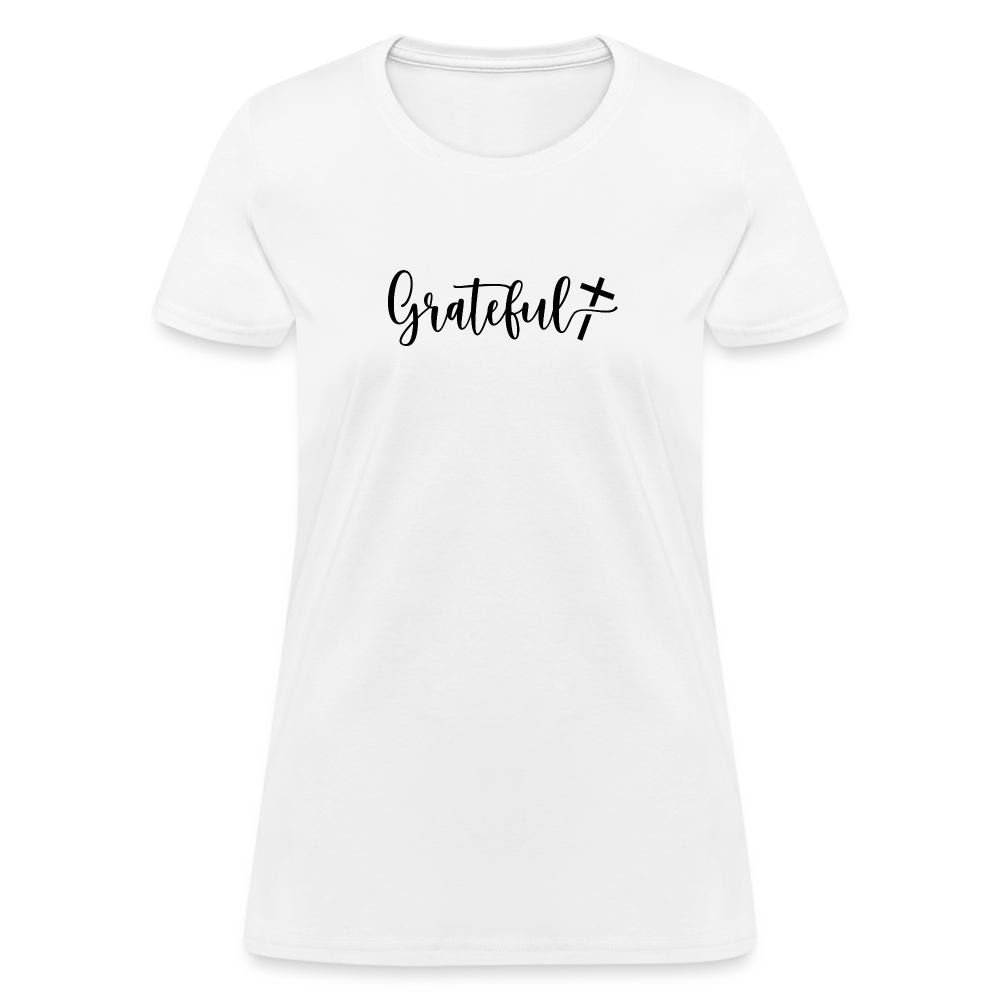 Grateful Women's T-Shirt - white