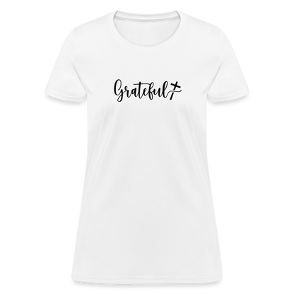 Grateful Women's T-Shirt - white