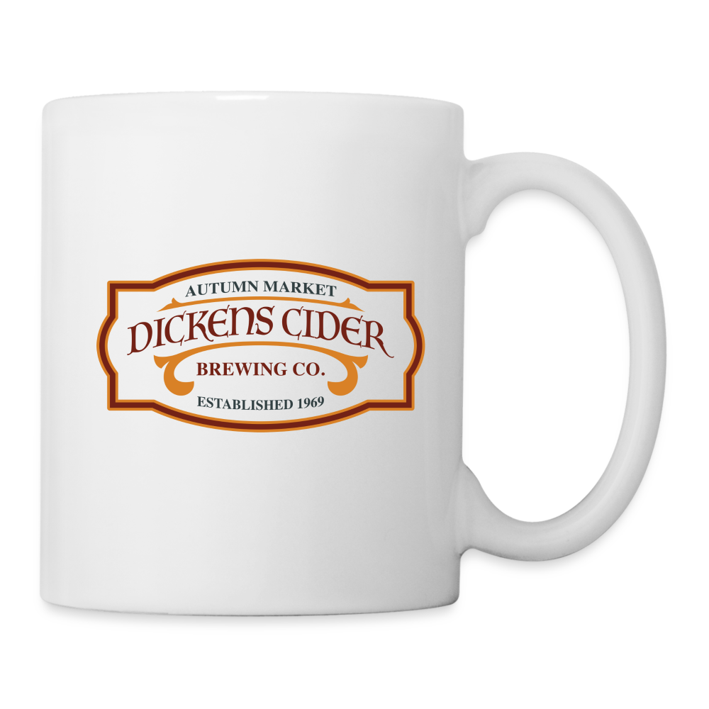 Dickens Cider Brewing Co Coffee Mug - white