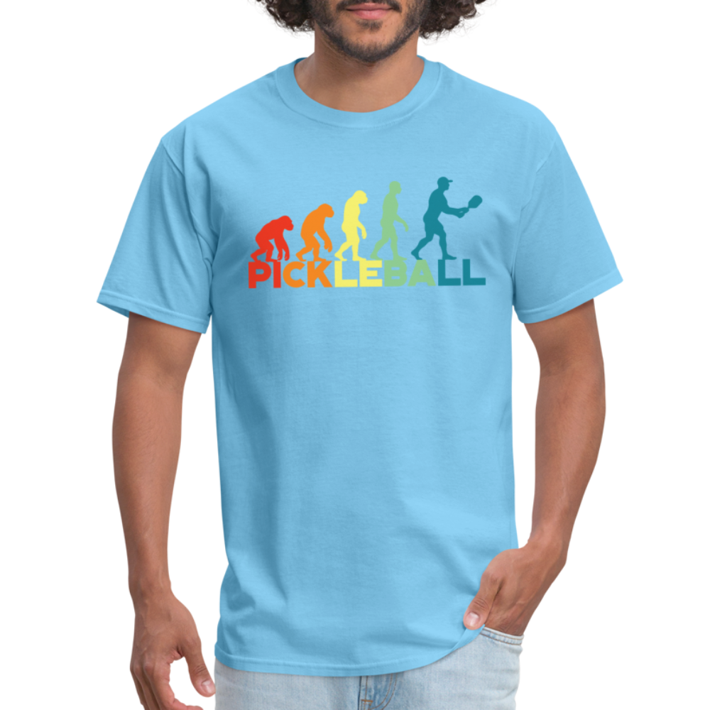 Pickleball Evolution T-Shirt - aquatic blue