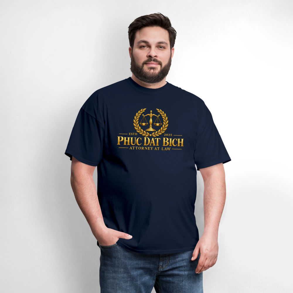 Phuc Dat Bich Attorney At Law T-Shirt - navy