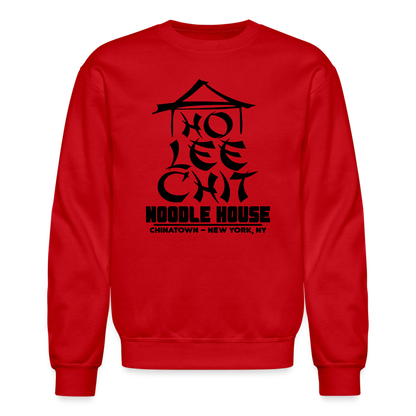 Ho Lee Chit (Noodle House) Sweatshirt - red