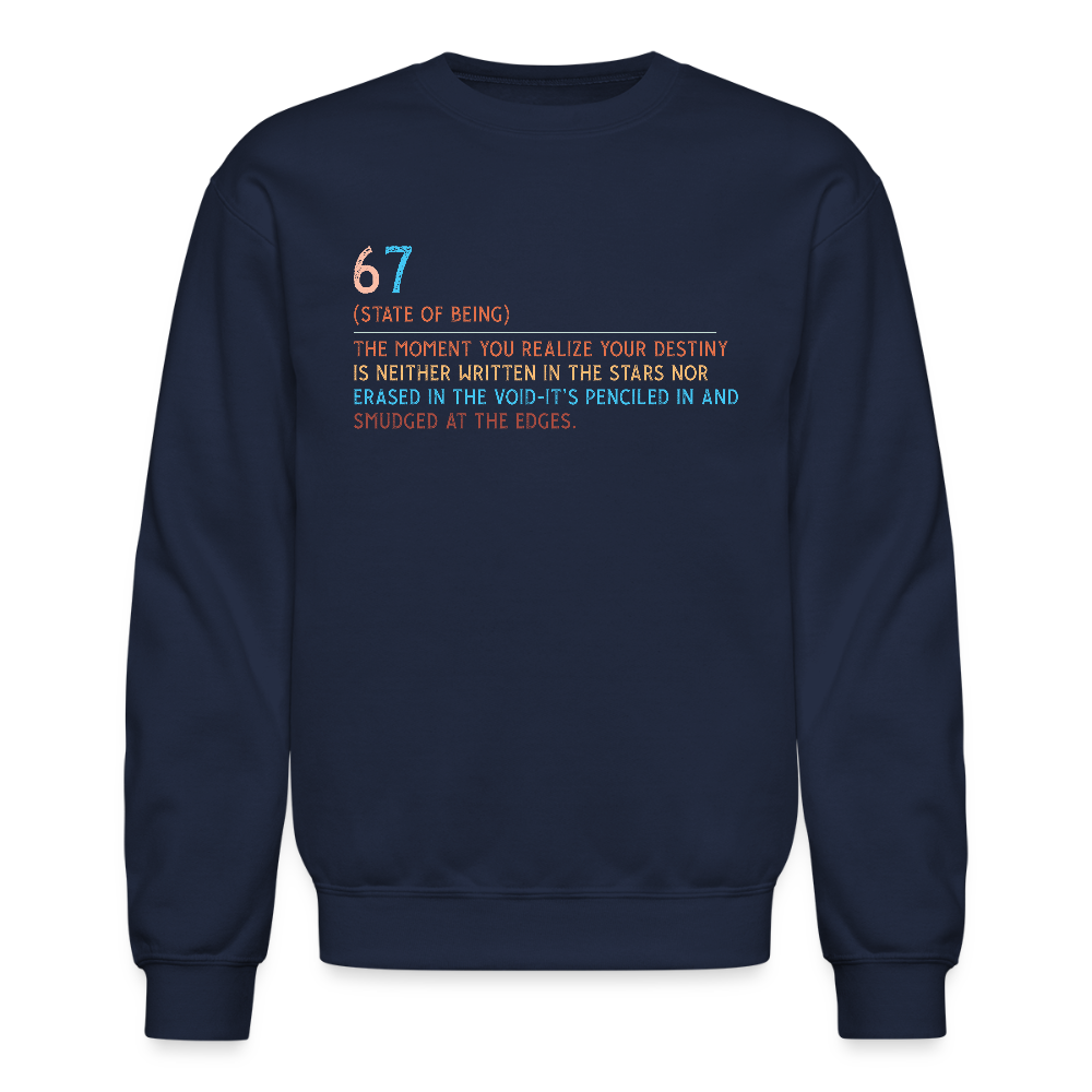 Six Seven Definition 67 Sweatshirt - navy