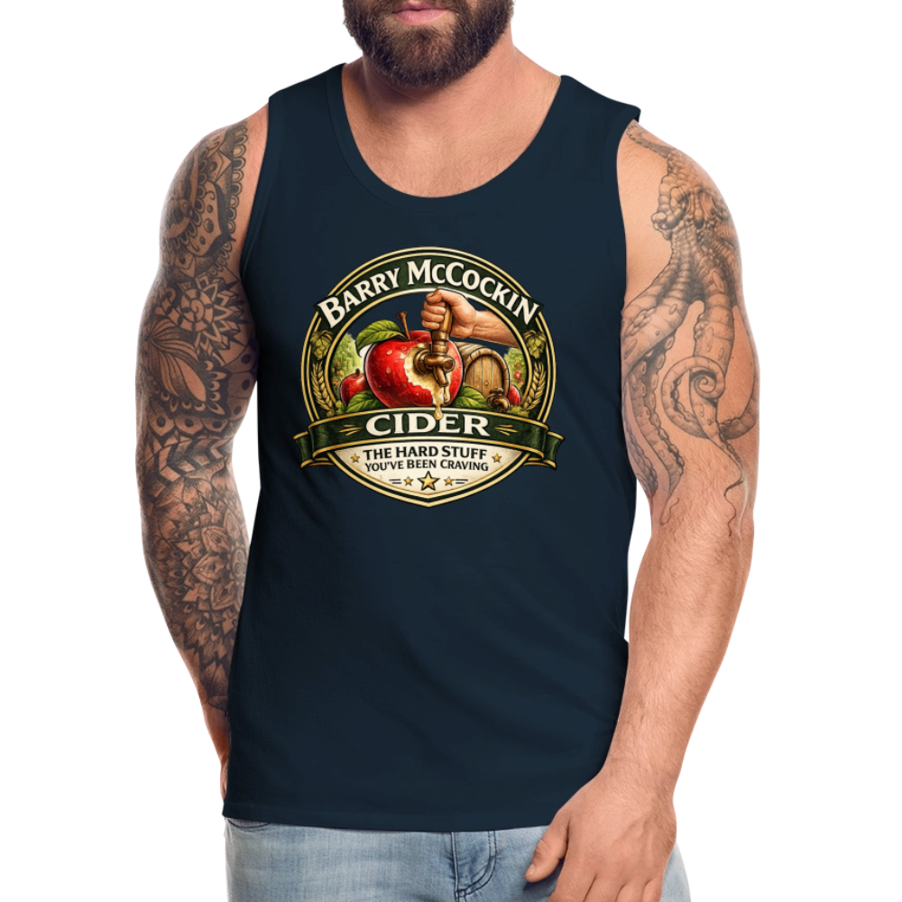 Barry McCockin Cider Funny Tank Top Color: White