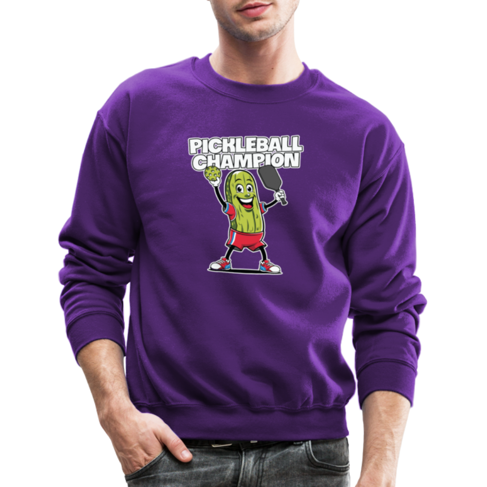 Pickleball Champion Sweatshirt - purple