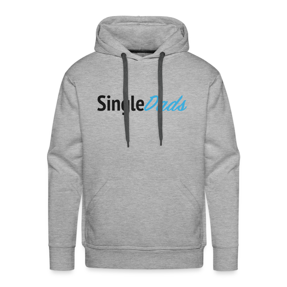 SingleDads Men’s Premium Hoodie - heather grey