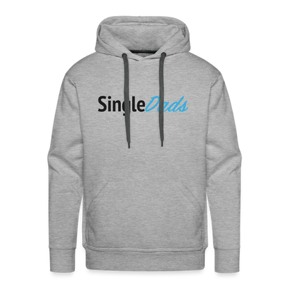 SingleDads Men’s Premium Hoodie - heather grey