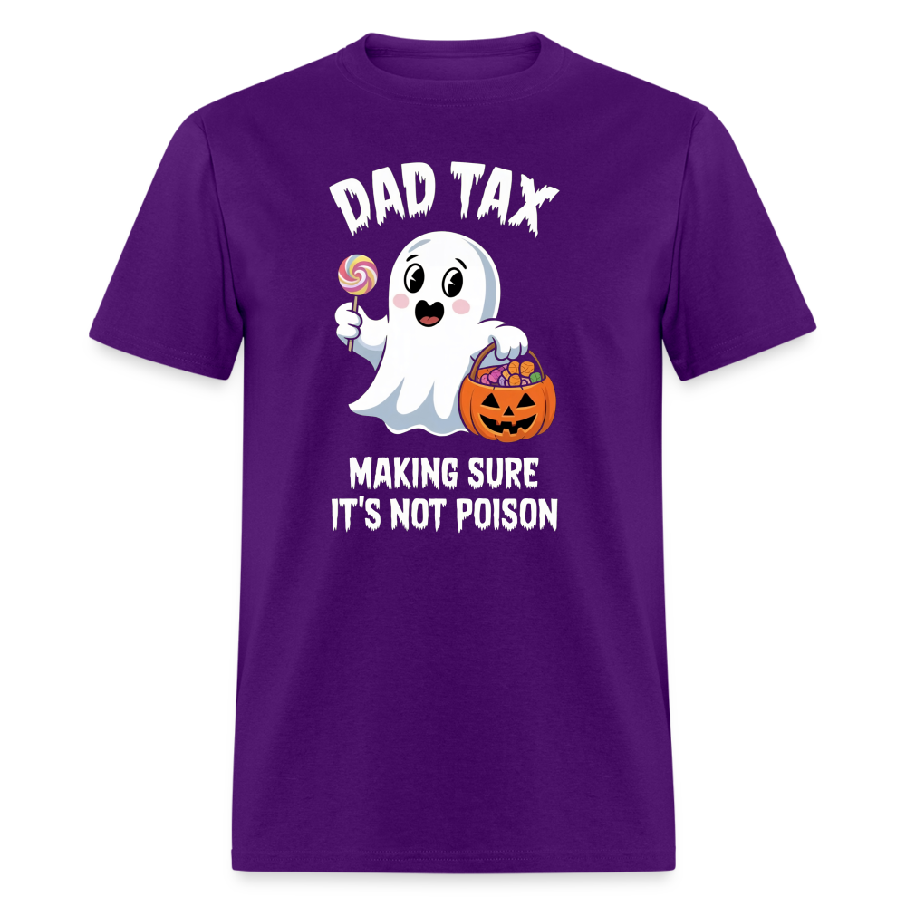 Dad Tax (Halloween) T-Shirt - purple