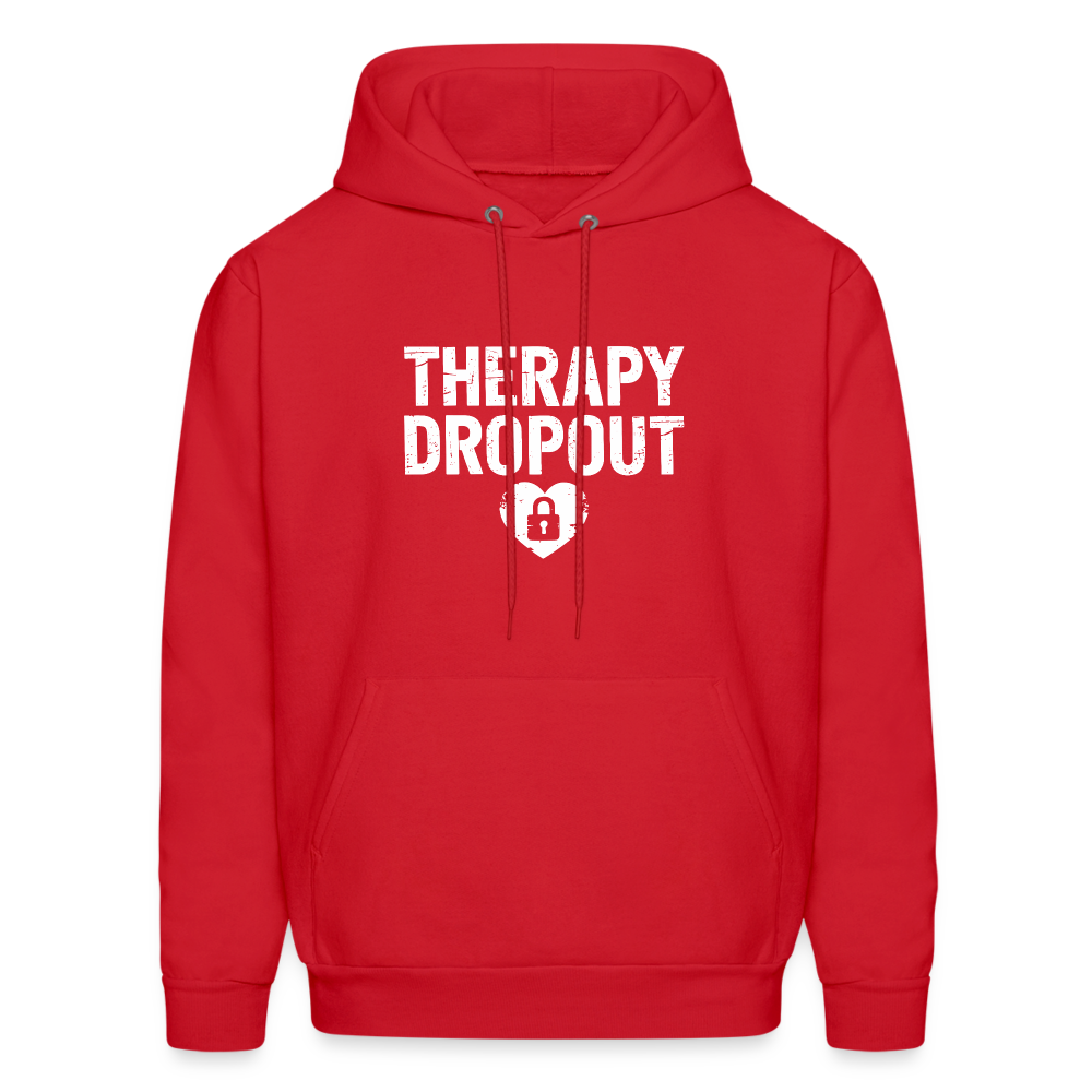 Therapy Dropout Hoodie - red