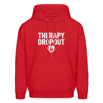 Therapy Dropout Hoodie - red