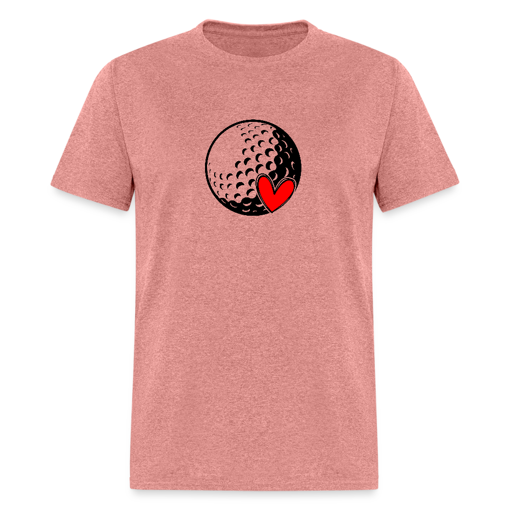 Love Golf T-Shirt - heather mauve