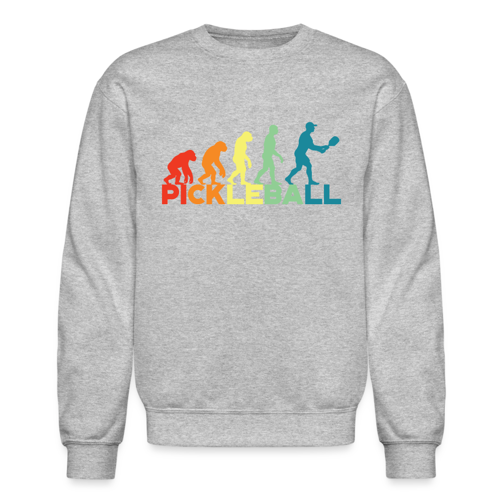 Pickleball Evolution Sweatshirt - heather gray