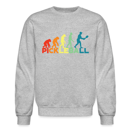 Pickleball Evolution Sweatshirt - heather gray