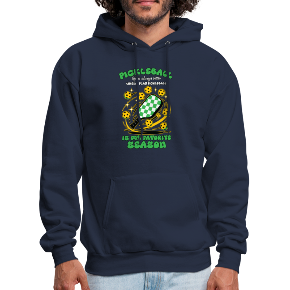 Pickleball Is My Favorite Season Hoodie - navy