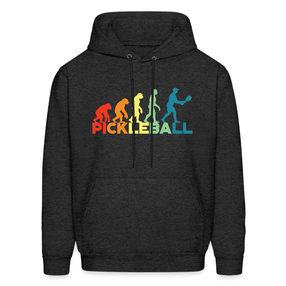 Pickleball Evolution Hoodie - charcoal grey