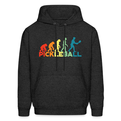 Pickleball Evolution Hoodie - charcoal grey