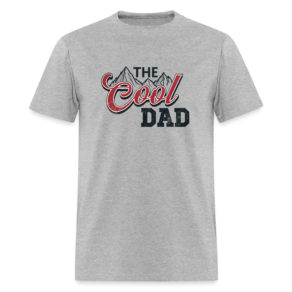 The Cool Dad T-Shirt - heather gray