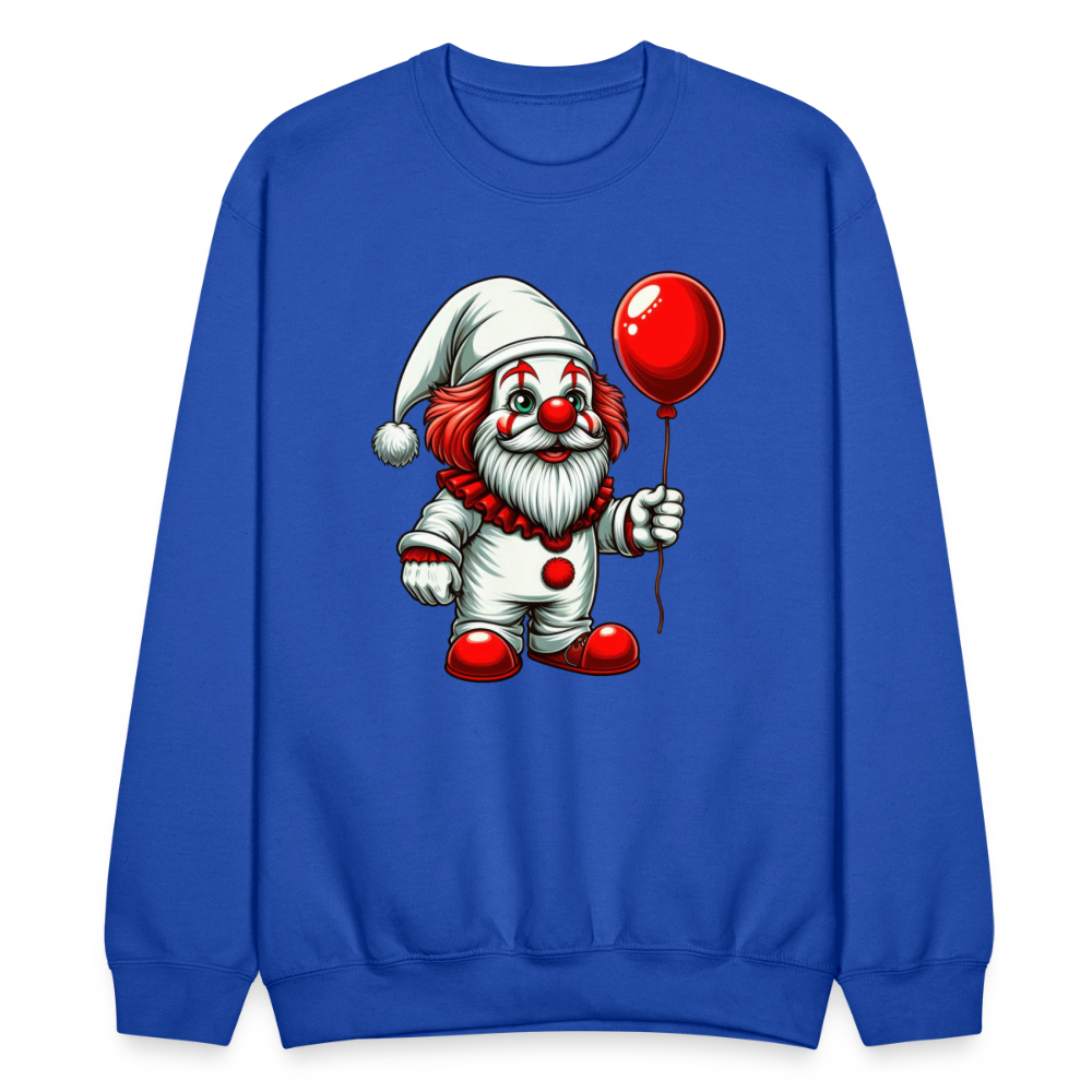 Gnome Clown Sweatshirt - royal blue