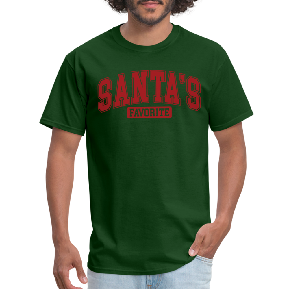 Santa's Favorite T-Shirt - forest green