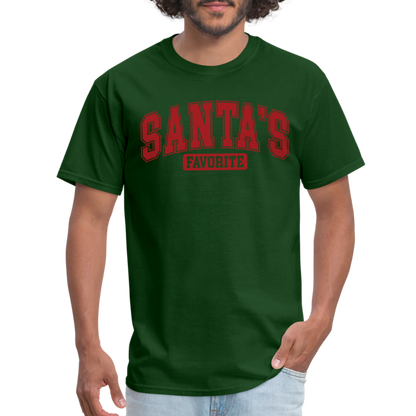 Santa's Favorite T-Shirt - forest green