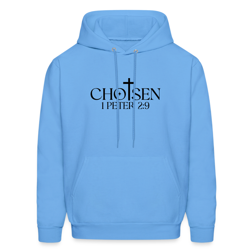 Chosen 1 Peter 2:9 Hoodie - carolina blue