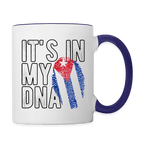 Cuban DNA Coffee Mug – Fingerprint Flag Design
