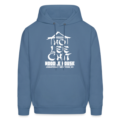 Ho Lee Chit Noodle House (Funny Wordplay) Hoodie - denim blue