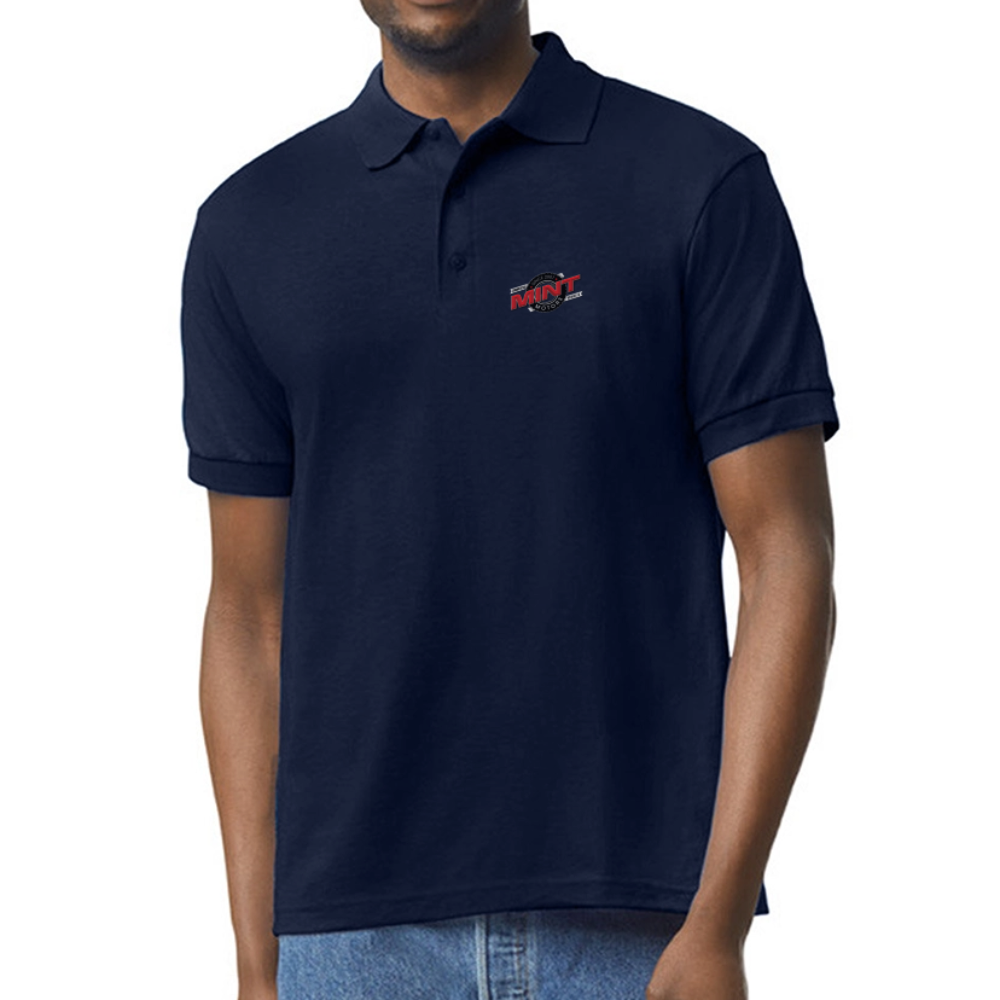 Mint Motors - Unisex 50/50 Jersey Polo - navy