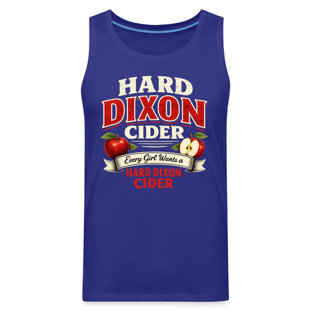 Hard Dixon Cider Funny Premium Tank Top - royal blue