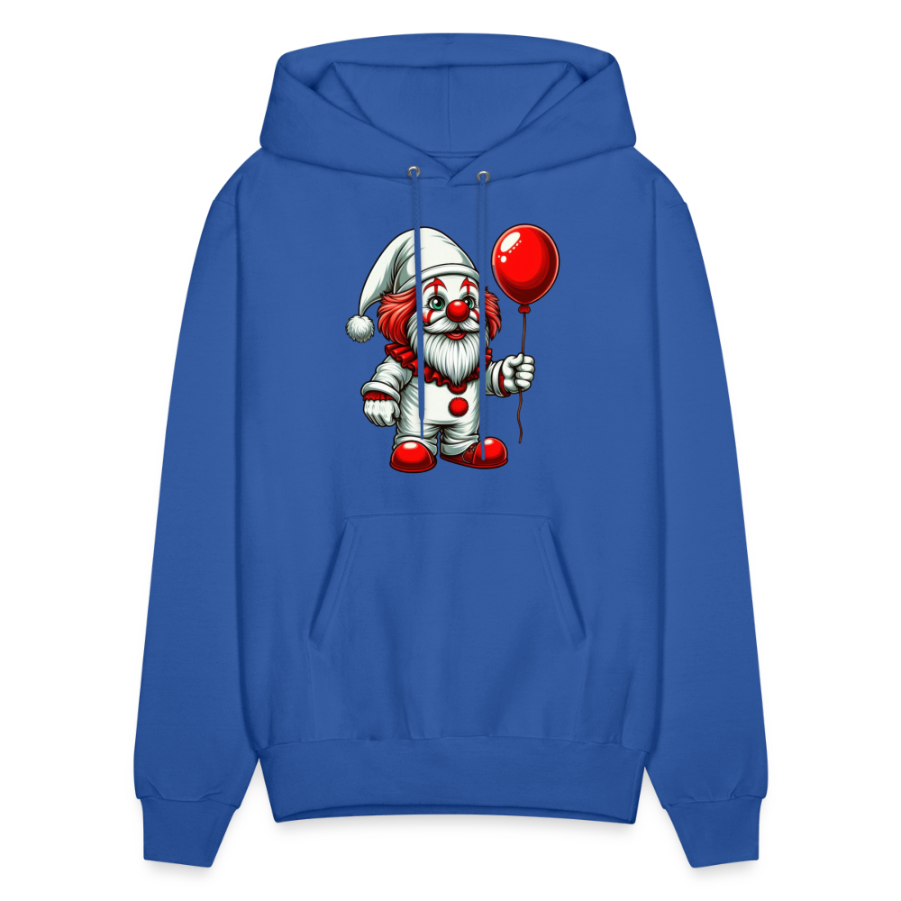 Gnome Clown Hoodie - royal blue