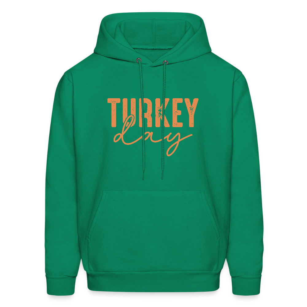 Turkey Day (Thanksgiving) Hoodie - kelly green