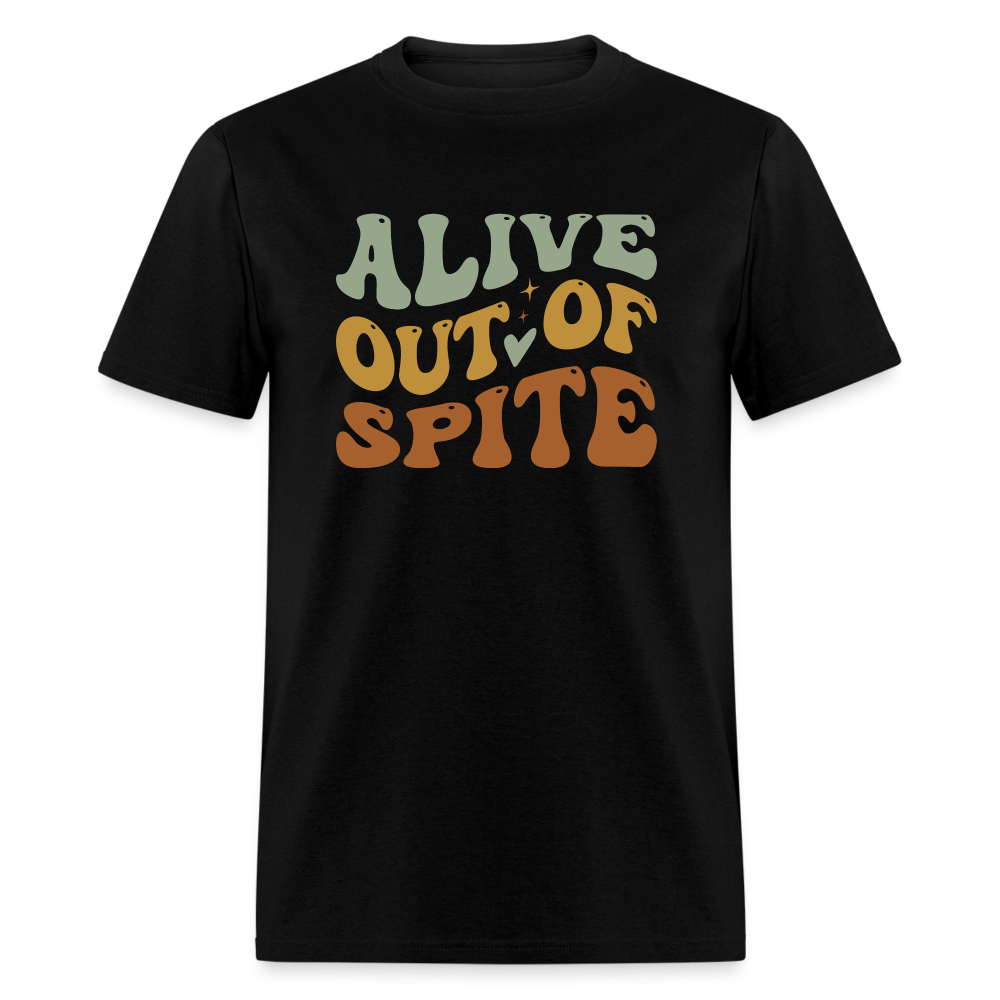 Alive Out Of Spite T-Shirt - black