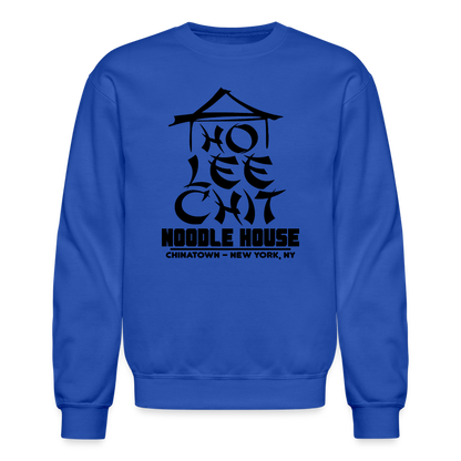 Ho Lee Chit (Noodle House) Sweatshirt - royal blue