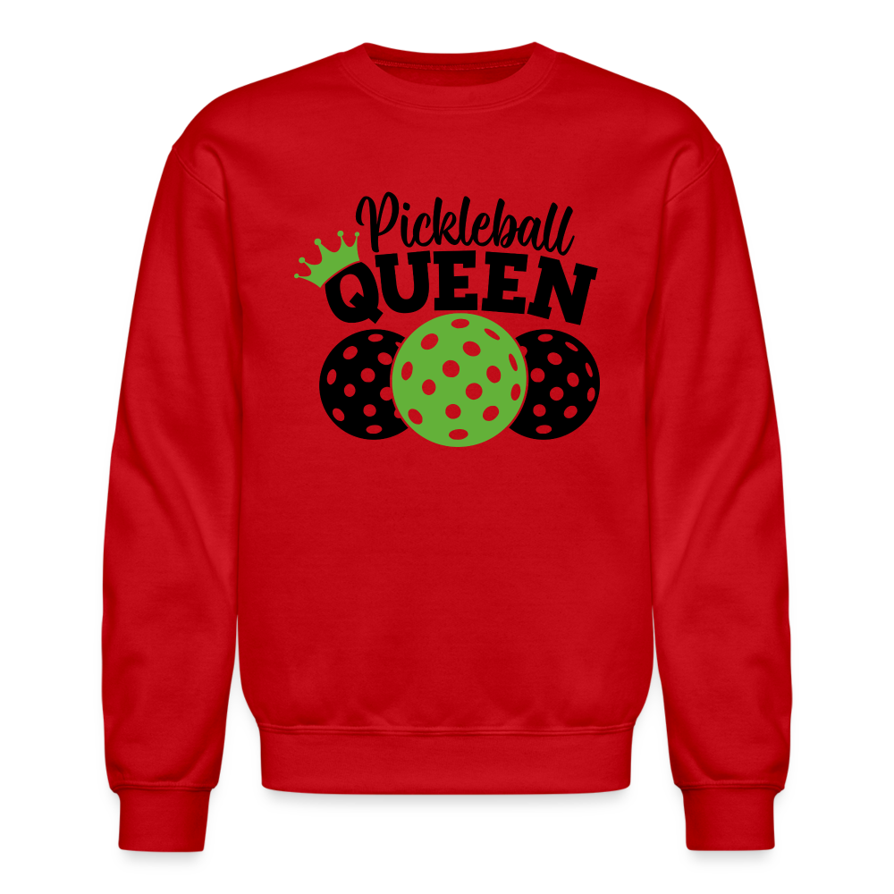 Pickleball Queen Sweatshirt - red