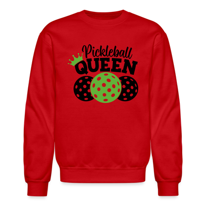 Pickleball Queen Sweatshirt - red