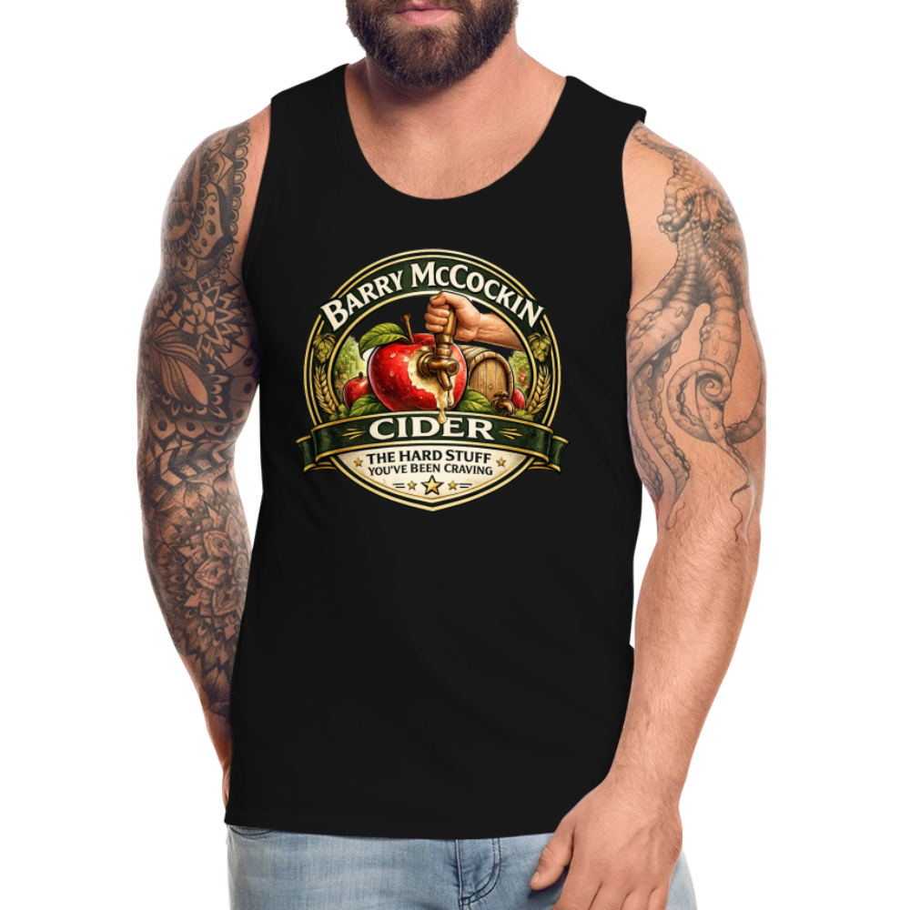 Barry McCockin Cider Funny Tank Top Color: White