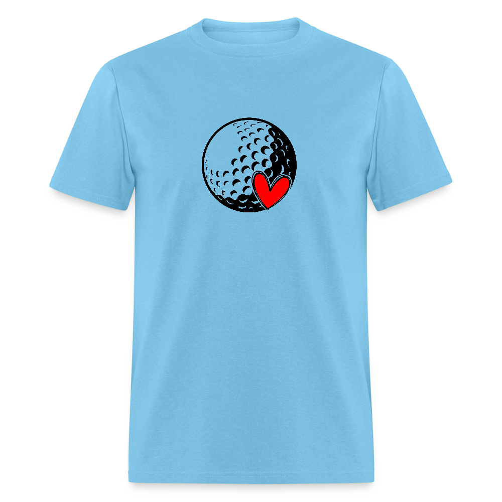 Love Golf T-Shirt - aquatic blue