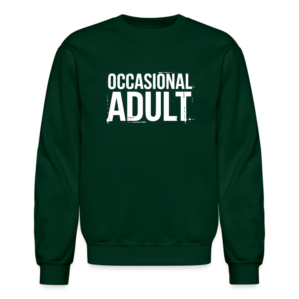 Occasional Adult Sweatshirt - forest green