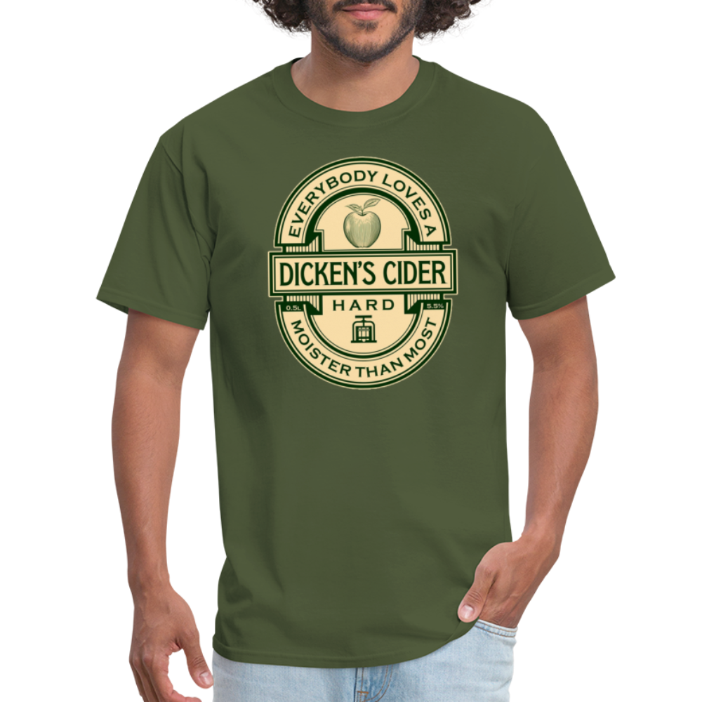 Dicken's Cider T-Shirt - military green