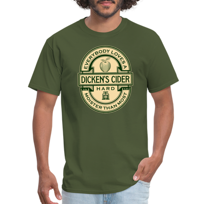 Dicken's Cider T-Shirt - military green