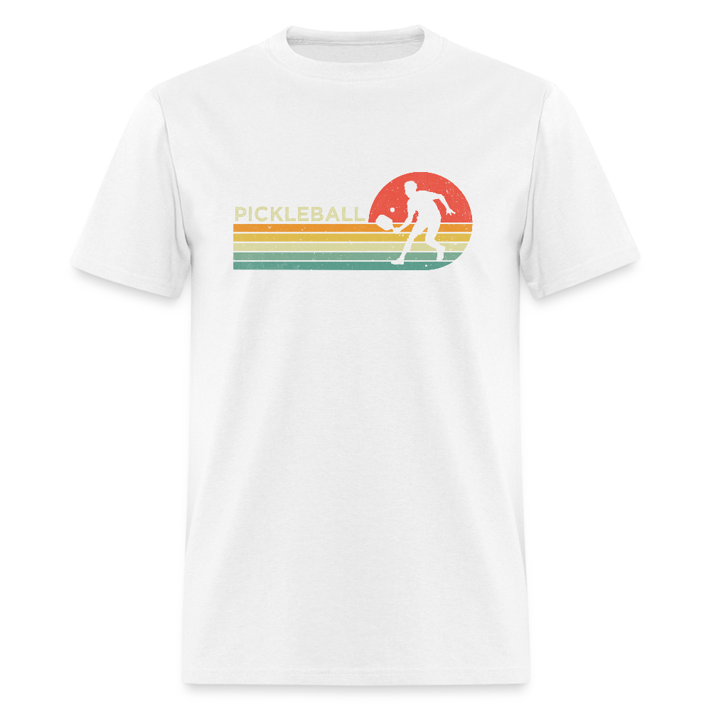 Retro Pickleball T-Shirt - white