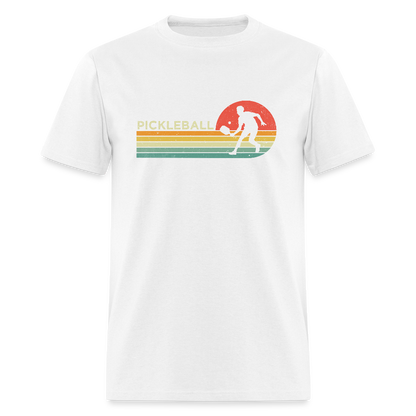 Retro Pickleball T-Shirt - white