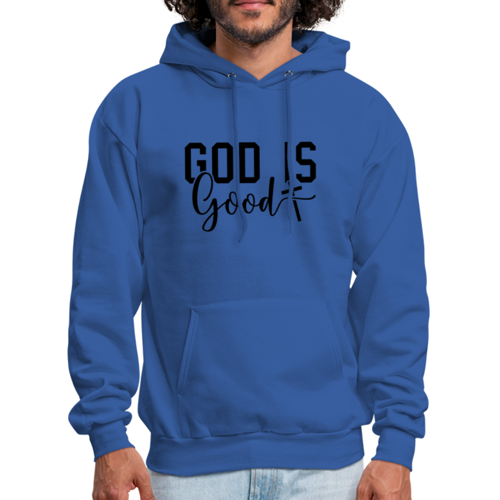 God is Good Hoodie - royal blue