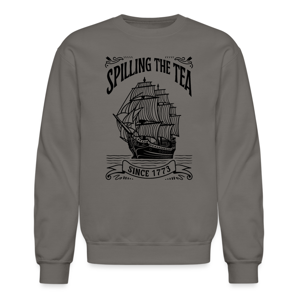 Spilling The Tea sine 1773 Sweatshirt - asphalt gray