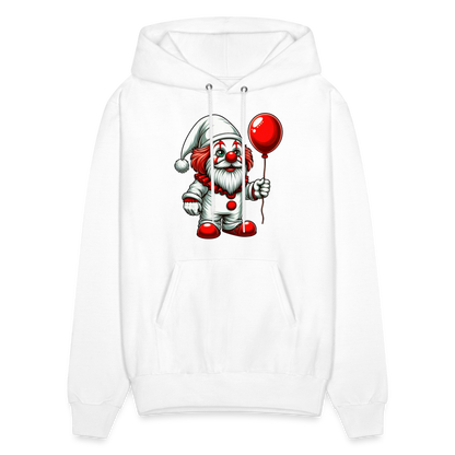 Gnome Clown Hoodie - white