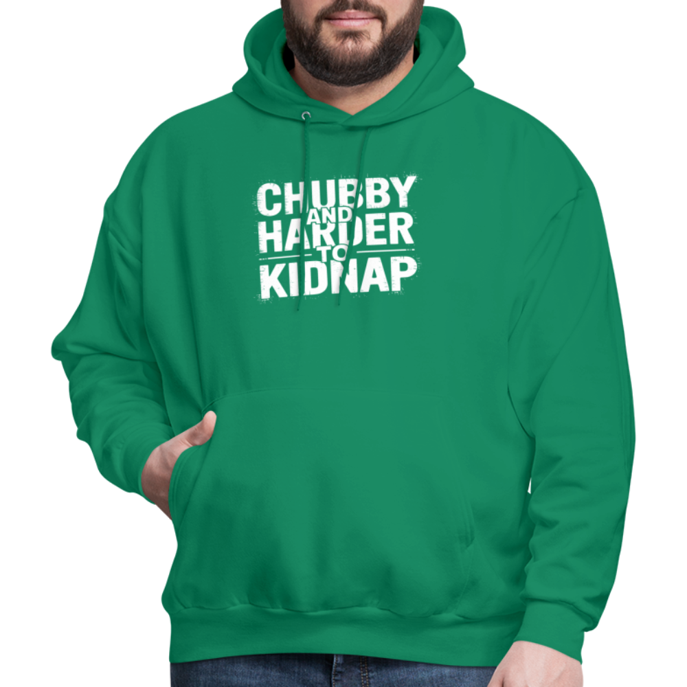 Chubby and Harder to Kidnap Hoodie - kelly green