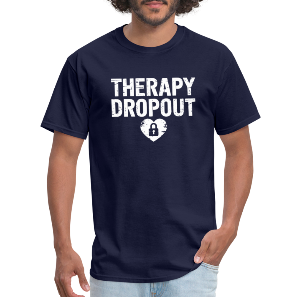 Therapy Dropout T-Shirt - navy