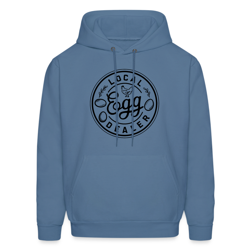 Local Egg Dealer Hoodie - denim blue